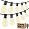 Larkvue 100FT LED Outdoor String Lights, Waterproof Patio Lights with 32 Shatterproof