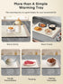 Settings, 4H FOHERE Warming Mat for Food, Fast Full Surface Electric Warming Tray with Upgrade Temperature Food Grade