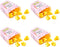 Cute Popcorn Style Rubber Pencil Eraser Set - 4 Boxes for Kids, Students, School Office Supplies, Party Favors