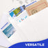 Catalog 9x12 Envelopes Self Seal, 100 PCS Goefun White Mailing Envelopes, Large Letter Size