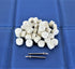 TEMO 100 pc Felt Polishing Wool Bob Burr, 1/2 Inch Diameter for Dremel Rotary Tools