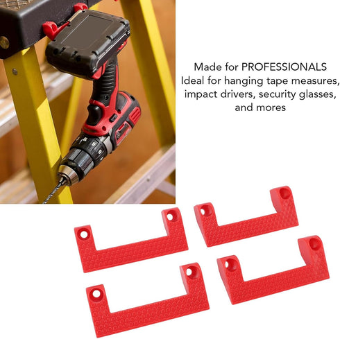 Fockety Toolboxes, Power Tool Organizer, Organization Tool Holder On Ladder Tape Measure Holder On Ladder Tool Storage
