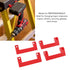 4 Pack Tape Measure Holder On Ladder, ABS Material, Easy Installation, Multifunctional Holder for Power Tools, Tool