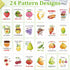 Hedeey 24 Funny Thank You Cards with Envelopes and Stickers, Pcs Cute Pun Assorted Blank Greeting Cards, Notecards