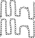 PATIKIL 10 ft Light Fixture Chain, 2 Set Lighting Chain Metal Looping