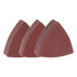 60pcs Triangular Hook & Loop Sandpapers, 400/600/800 Grits Aluminum Oxide Sanding Pads Set