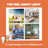 NorbSMILE Full Spectrum Sun Light Bulb, A19 9W, Boosts Energy & Mood, Imitate Sunlight Indoors, 1-Pack