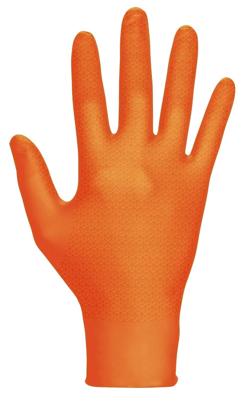 Astro-Grip Powder-Free Nitrile Disposable Gloves, Exam Grade, Size X-Large, 7 mil Thickness, Chemical & Puncture