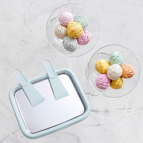 HRYUBTC DIY Instant Ice Cream Maker Easy to Use Ice Cream Maker for Sorbet Gelato