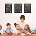gisgfim 6 Pieces Spanish Verb Conjugation Posters, Spanish Grammar Charts for Classroom Decorations