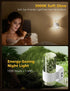 HOTEKME Dimmable 2 Pack 3000K Night Lights Plug into Wall, LED Night Light with Dusk to Dawn Sensor, Plug in Night