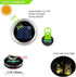 ZNYCYE Solar Mason Jar Lights - 6 Pack 30 LED Waterproof Fairy Firefly Jar Lids String Lights for Outdoor Decoration