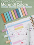 NiArt Morandi Colors Bible Note-Taking Kit, 12 Highlighters + 8 Gel Pens + 200 Sticky Notes in Clear Box