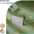 Pack 40, 5x3.5 Inch Gold Foil Thank You Cards - Bulk of with Matching Stickers & Envelopes (Green) Textured Surface