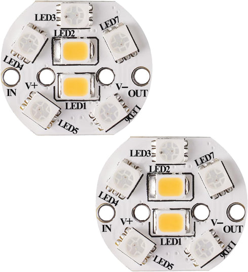 CAWWS Gen3 Replacement LED Bulb Chips for RGB Color-Changing Outdoor String Lights 2