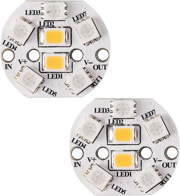 CAWWS Gen3 Replacement LED Bulb Chips for RGB Color-Changing Outdoor String Lights 2