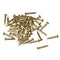 uxcell Small Tiny Brass Nails, 1.5x10mm for DIY Decorative Pictures, 50pcs