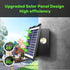 Gtliba IP65, (4LED-Warm 2PACK) Solar Wall Lights, Up and Down Outdoor Lighting Waterproof Fence Light for Yard Garden