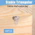 Aphumedc 50PCS 5mm Closet Shelf Support Peg, Plastic Book Shelf Pins, Clear Replacement Shelves for Cabinets Kitchen