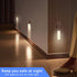 Set 2 360 2PCS) LANDGOO LED Motion Sensor Lights, of Battery Operated Stick on Wall Sconces, Rechargeable Lighting