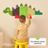 ODOXIA Sensory Wall Panel | Sequin Busy Board for Sensory Room and Daycare | Montessori Toys and Activity | Autism Mats