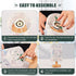 Yuiboo Holographic Gemstone Night Light for Kids - Bedroom Lamp