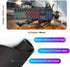 Large XXL Gaming Mouse Pad - Oversize Mousepad with Stitched Edge Frame & Anti-Slip Rubber Base, 31.5X15.7