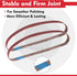 WORKPRO 24 Pack 1/2 x 18 Inch Sanding Belts, Aluminum Oxide Abrasive for Woodworking, Metal Polishing