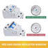 Circuit Breaker, DC Circuit Breaker 2 Pole 500v 63 Amp for Solar PV System, Solar Disconnect Switch with Double Thickening Handle, Din Rail Mount DC Breaker, Disconnect Switch