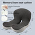 KEZPO Orthopedic Seat Cushion, L-Shaped Ergonomic Memory Foam Back & Seat Support, Non-Slip Breathable Washable Cover