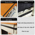 YMXWAN Organzier,8 Oxford Desk Side Hanging Storage Bag with Pen Holder,Reinforced Desk Organiser Storage Bag