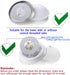 36W 3 Color Temperature LED Flush Mount Ceiling Fan Light Kit Replacement LED Light Board Panel,Retrofit LED Light