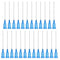 PATIKIL Blunt Tip Dispensing Needles 1.5 Inch, 25 Pcs 22G Industrial Liquid Dispenser Needle with Lure Lock