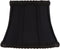 Upgradelights Black Wall Sconce Clip on Shield Lamp Shade Chandelier Half Shades