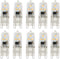 Lxcom Lighting G9 LED Bulb 1W Dimmable LED Corn Light Bulbs 10W