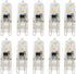 Lxcom Lighting G9 LED Bulb 1W Dimmable LED Corn Light Bulbs 10W