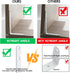 HOME MASTER HARDWARE 8 Pack Brace,5" 3" Corner Brace Shelf Bracket L Shelf Bracket Heavy Duty White Steel L Corner x