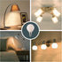 ZTTCDI 2.5W G45/G14 Bulbs 25W E14 120V Bulbs Bulbs Pack 6 (6000k) LED Light Equivalent Vanity Light Small Globe Night