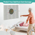 Large Cork Board for Walls, 47"x35" Bulletin Board, 12 Pack White Felt Wall Tiles