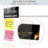 DBYANAN 2PCS Removable Monitor Memo Board Sticky Note Holder for Computer Screen Clear Message Board for Office Desk