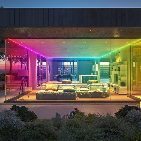 200 (2 100 DAYBETTER Led Strip Lights ft Rolls of ft) Ultra Long Smart Light Strips with App Voice Control Remote, RGB