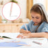 Pink Peach Mechanical Pencil Set, 4pcs Cute Mechanical Pencils with 0.5MM Refills & Top Erasers for School Supplies