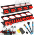 TAILIKANG Spray Bottle Holders for Car Detailing, 22Pcs Heavy-Duty Wall Mounted Steel Rack