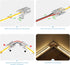 8mm 2-Pin Lights,20pcs Connectors,10ft(305cm) 22AWG Solderless,5V 12V 24V 2835 PAUTIX COB LED Connectors for COB LED