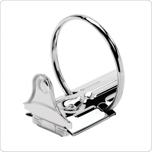 Cardinal 3 Ring Binder, Durable 3 Inch Performer ClearVue Binder, 625-Sheet Capacity, Customizable Covers, Black