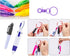 YYaaloa Mini Highlighter Nurse Pen Set, 2 Nursing Keychain Clips, 2 Tip Highlighter, 2 Permanent Marker Pens