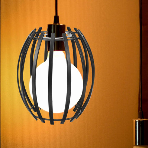 6.29X5.51X5.51 Inch GANAZONO Geometric Pendant Light Shade Hollowed Metal Lampshade Modern Hanging Lampshade Cover