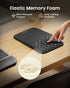 ProtoArc MP50 12x8 Inches, Ergonomic Mouse Pad with Wrist Rest, PU Leather Mousepad with Massage Design, Soft Memory