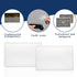 Xthrotsenk 40 Pack Credit Card Protector Social Security Card Sleeves Protector Medicare Sleeve Waterproof Clear Cards
