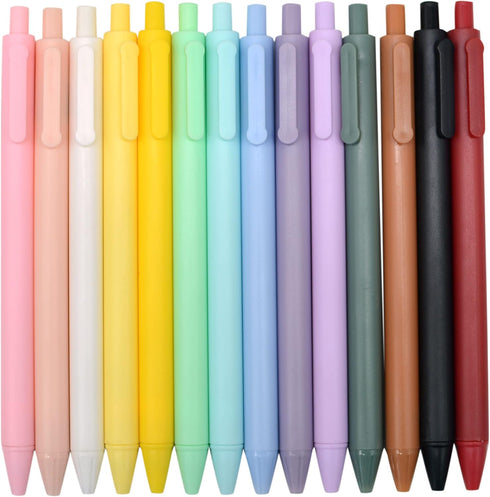 YYaaloa 70 Pcs Cute Retractable Gel Ink Pens, 0.5mm Bullet Point, Fun Gifts for Kids, Girls, Boys, Office Supplies
